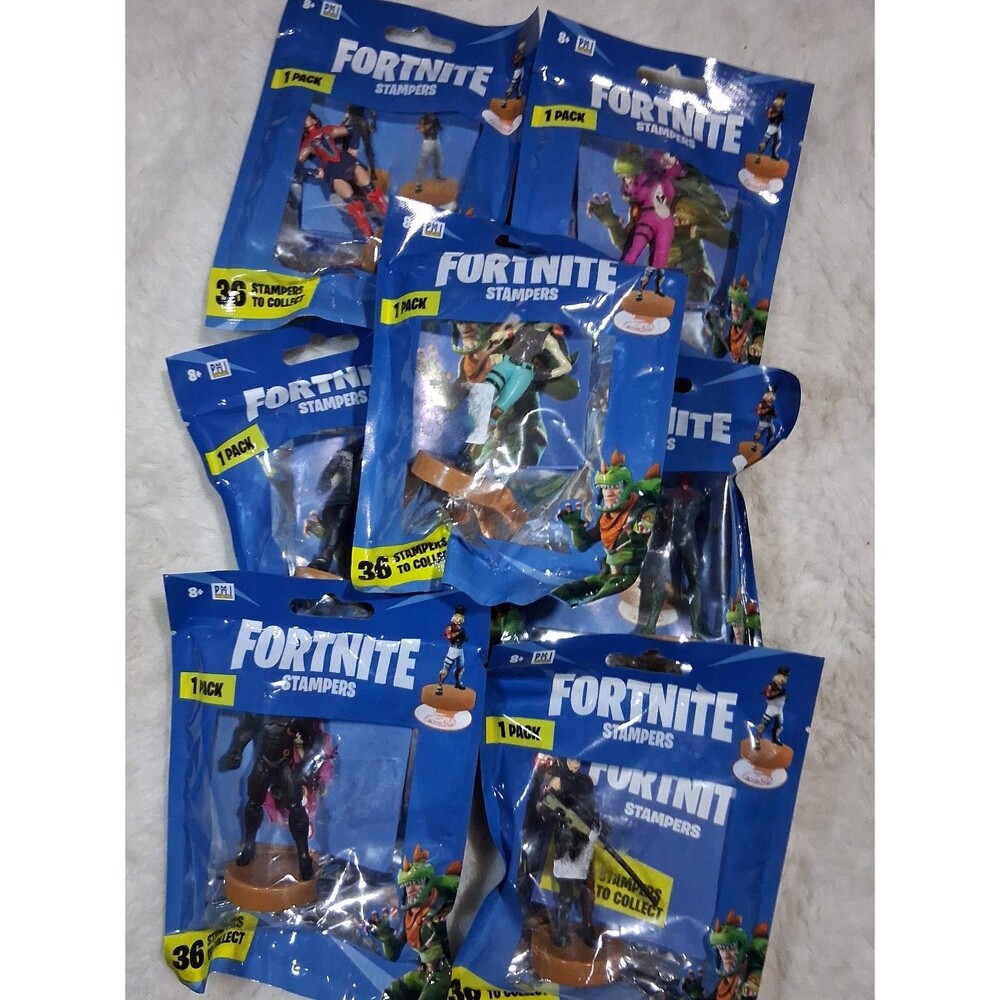 Zuru Fortnite Stampers lot of 7